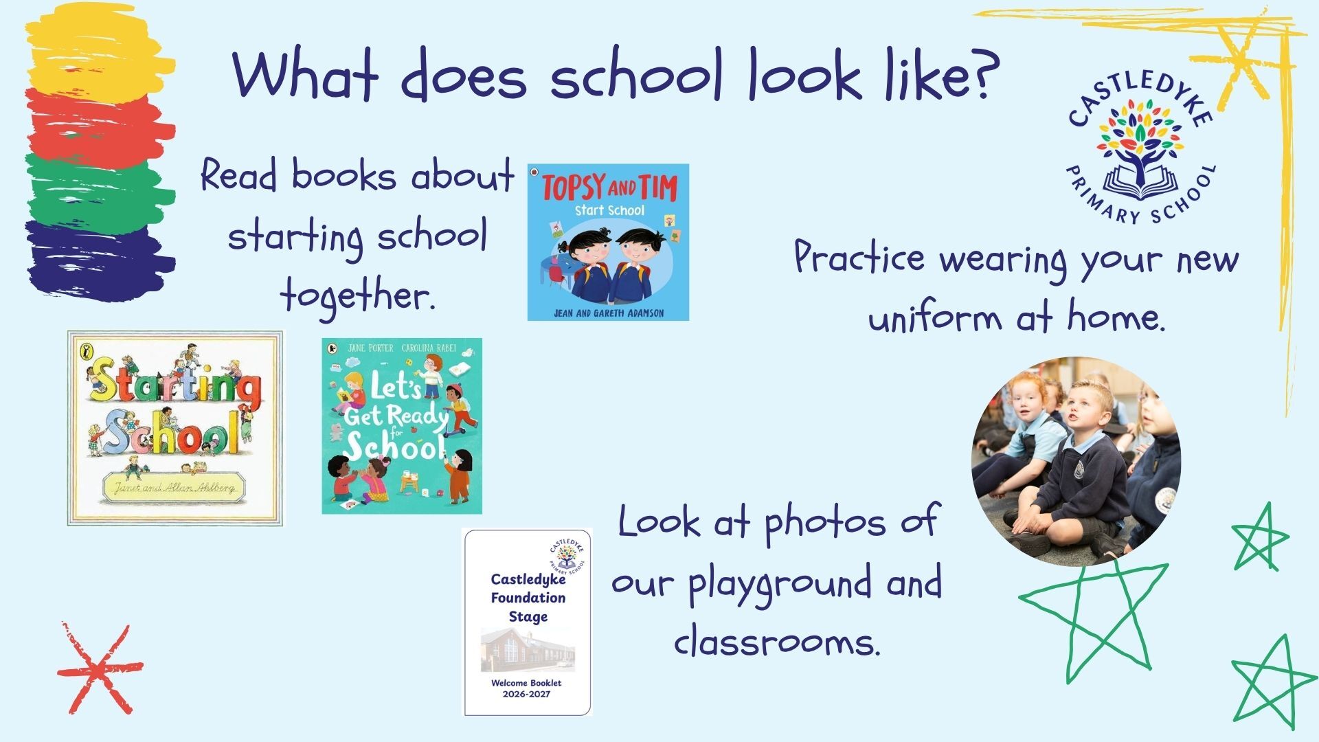 Getting ready to start school 5